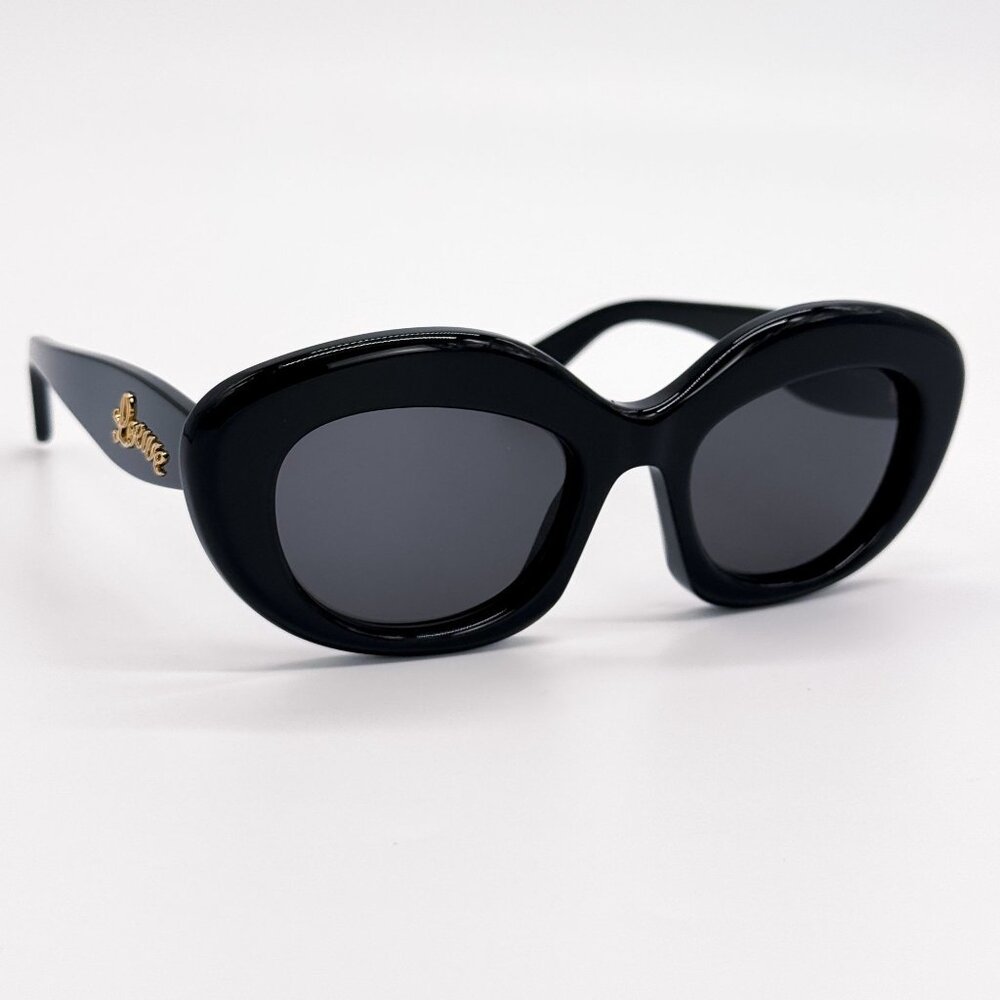 NEW LW40153I 01A, LOEWE BLACK WOMEN SUNGLASSES LOEWE